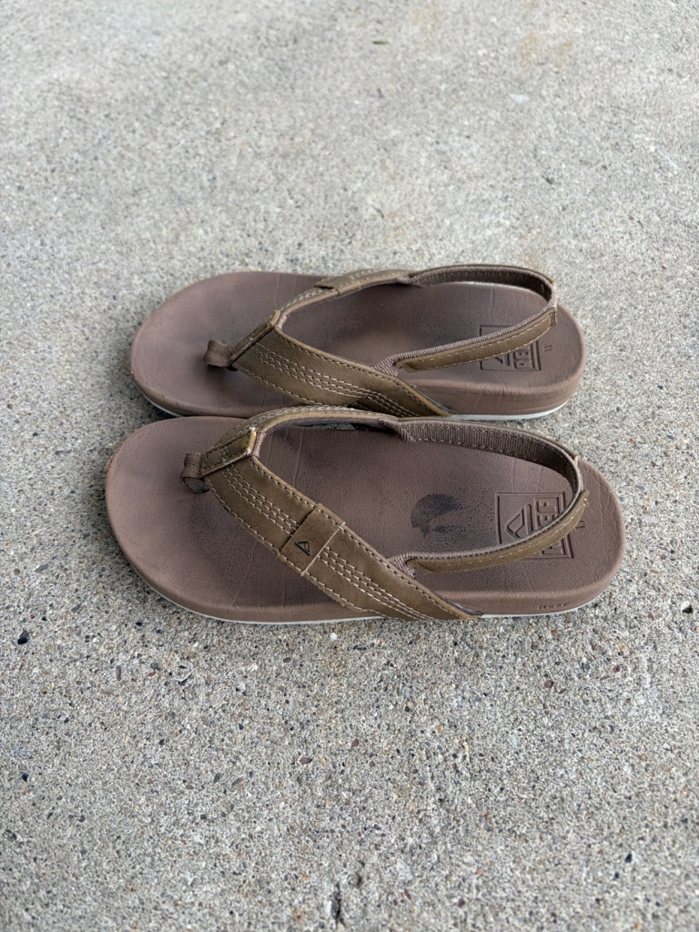 Reef Brown Kids Flip Flop Sandals
